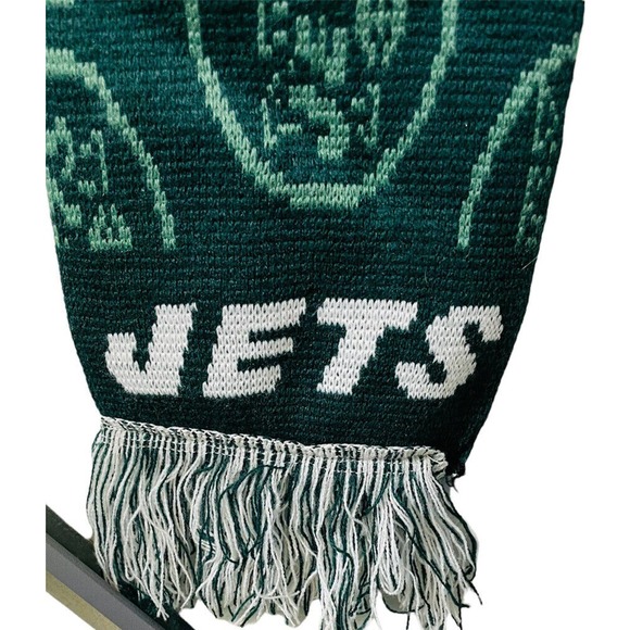 New York Jets Scarf NFL Exclusive Warm Be Green Season Ticket Holder Unisex - Picture 4 of 6